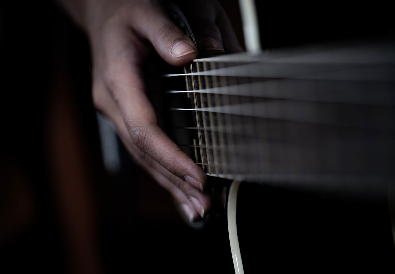Playing Guitar